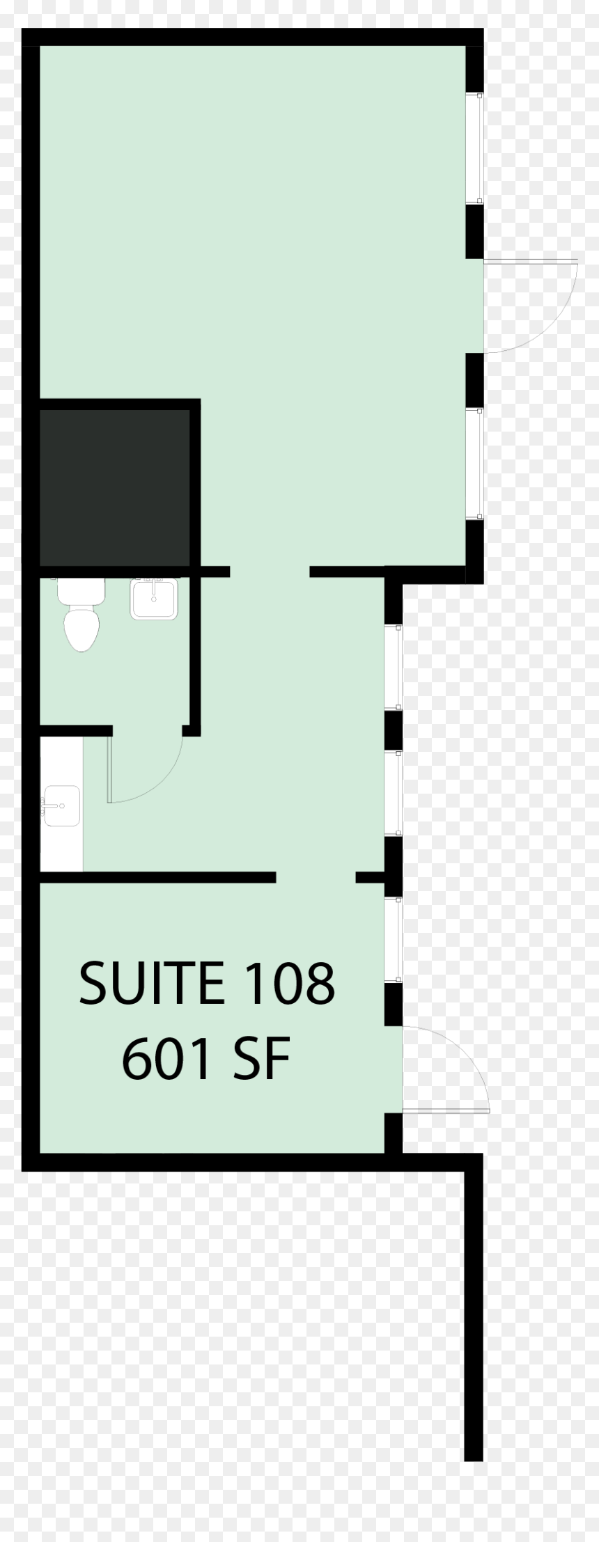 The Old Conway Block Plant Office Sits On The Lot Directly - Symmetry, HD Png Download - office plant png