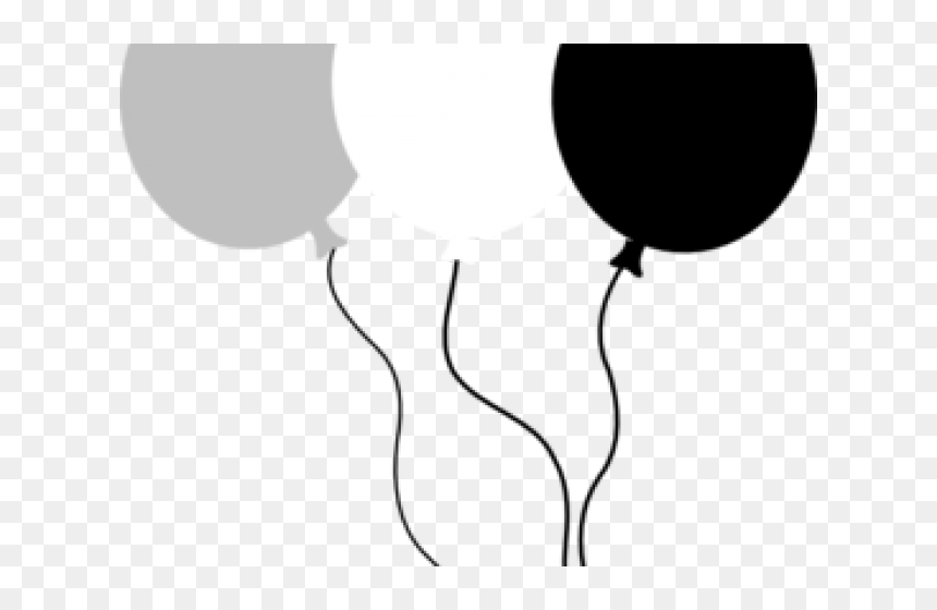Transparent Black Balloons Png, Png Download - black balloons png
