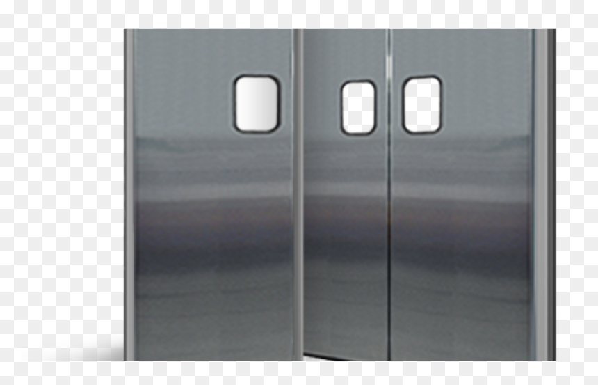 Dsp-3 Stainless Steel Traffic Door - Sliding Door, HD Png Download - door clipart png