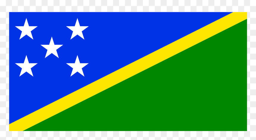 Solomon Islands Flag, HD Png Download - finish flag png