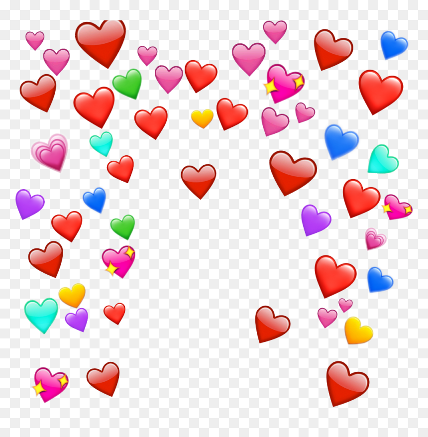 Affection Heart Use Trap Motion Loveyou Noticemesenpai - Love And Affection Transparent, HD Png Download - heartbreak emoji png