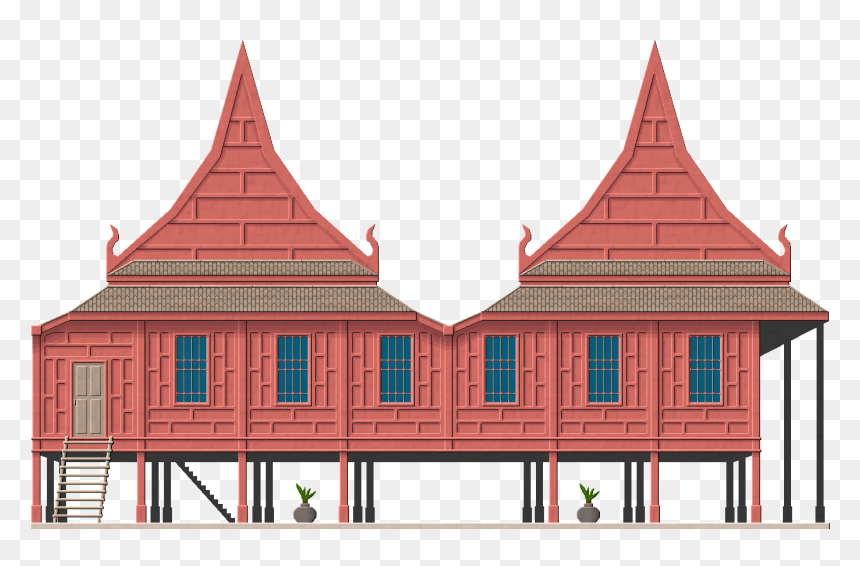 Thumb Image - Thai House Clipart, HD Png Download - house .png