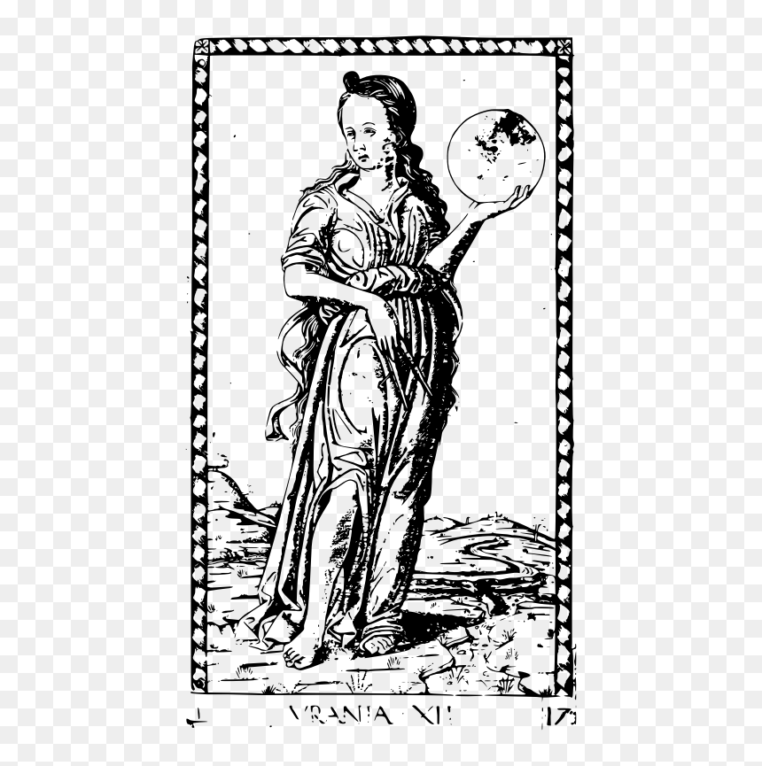 Tarocchi Vrania - Urania, HD Png Download - occult png