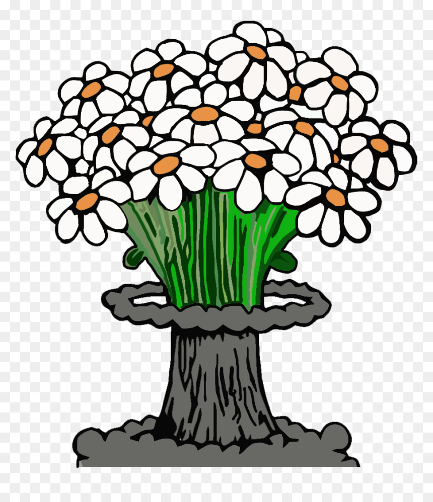 Explosión Nuclear Ramo De Flores - Illustration, HD Png Download - ramo de flores png