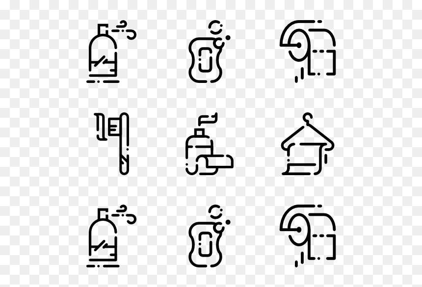 Toilet Rule Icon, HD Png Download - toilet clipart png
