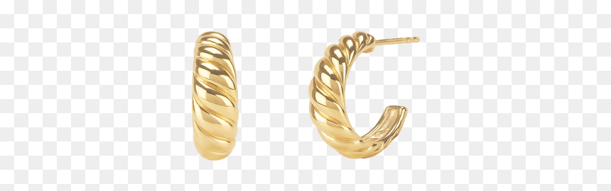 Mejuri Croissant Dôme Earrings - Earring, HD Png Download - mexican poncho png