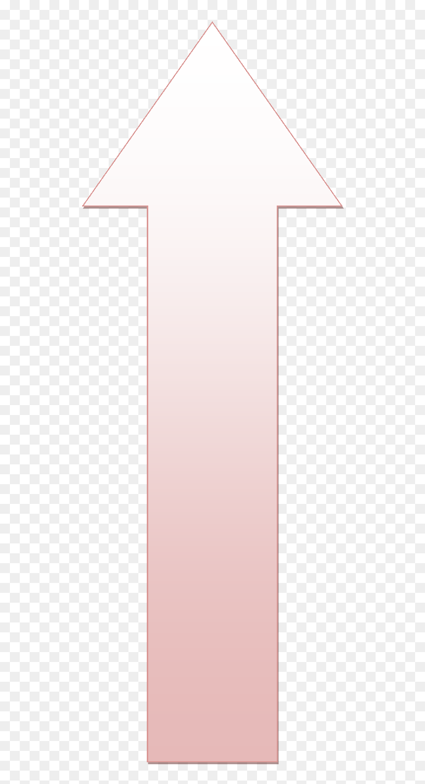Upwards Arrow Red Gradient - Room, HD Png Download - red gradient png