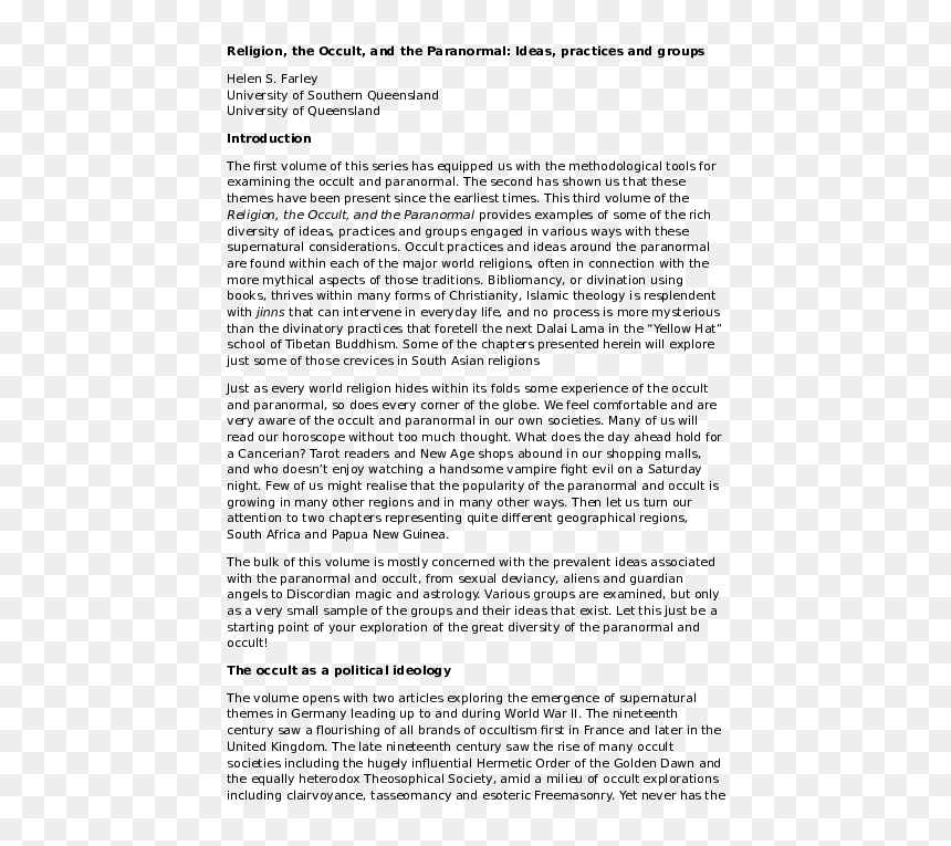 Document, HD Png Download - occult png