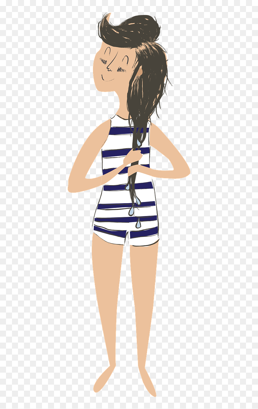 Borelioza Profilaktyka, HD Png Download - person swimming png