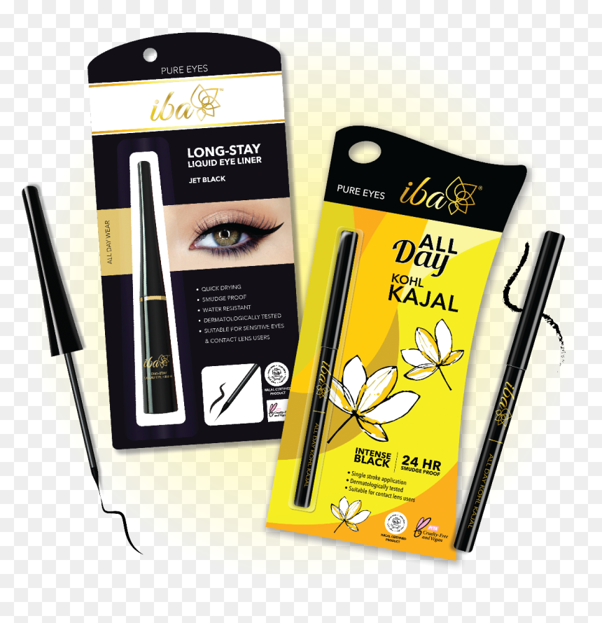 Iba Halal Make Makeup, HD Png Download - black smudge png