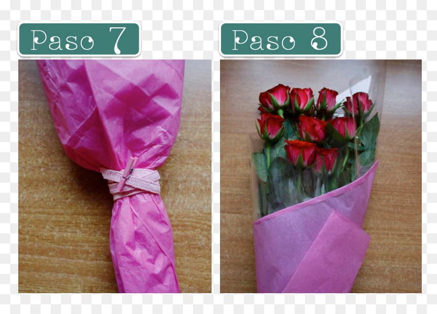Decorar Ramo Flores Rosas - Arreglar Un Ramo De Rosas, HD Png Download - ramo de flores png