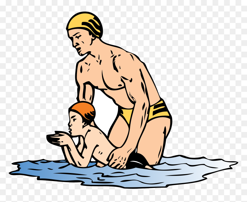 Swim Lesson Clip Arts - Swimming Clip Art, HD Png Download - swimming clipart png