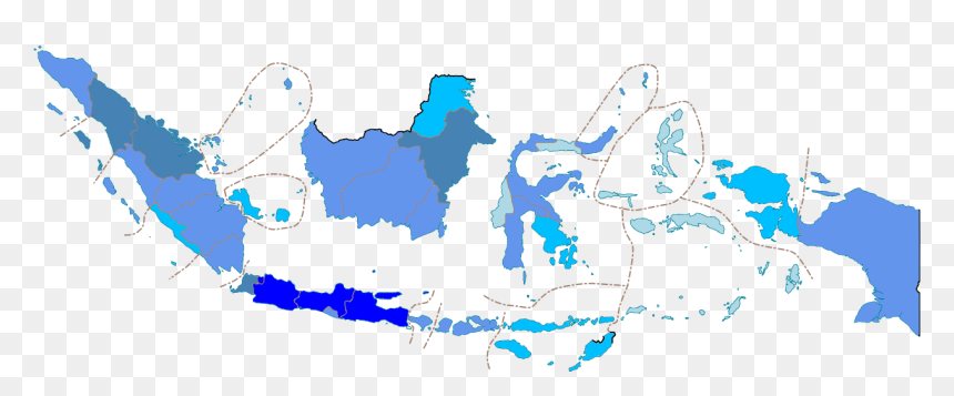Pdrb Provinsi Di Indonesia 2016 - Indonesia Map Red, HD Png Download - peta indonesia png