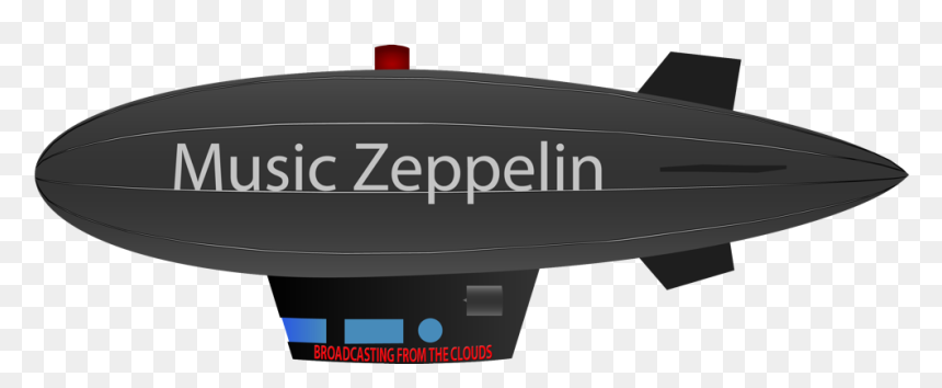 Music Zeppelin - Groove Music, HD Png Download - airship png
