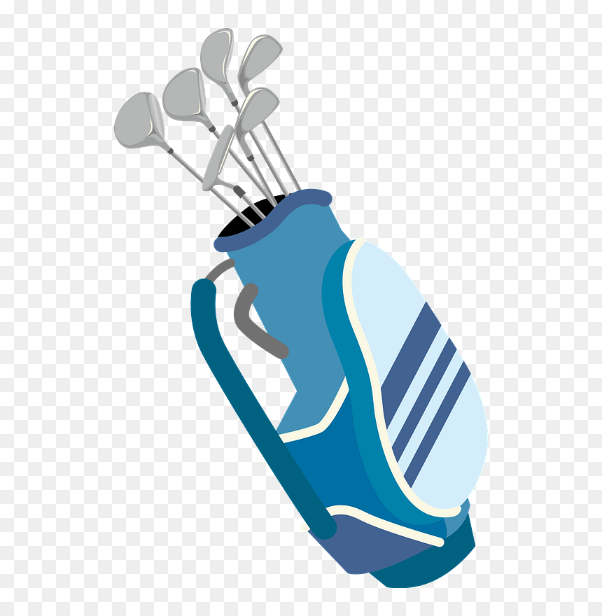 Golf Bag Clipart, HD Png Download - golf bag png
