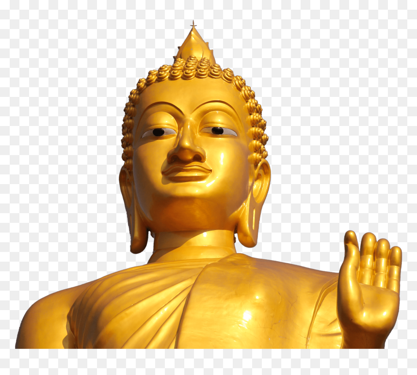Large Png Stickpng Religion - Gautam Buddha Transparent Png, Png Download - statue head png