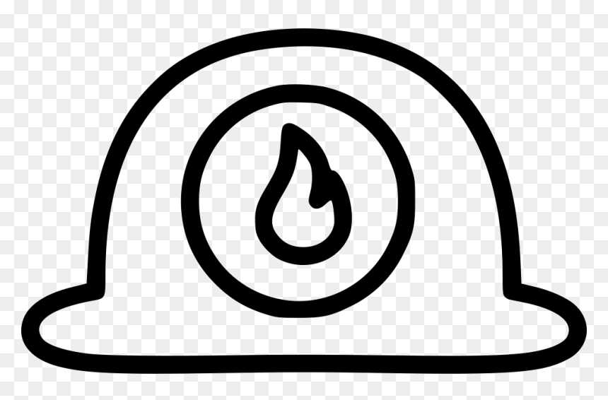 Fireman Helmet - Fireman Symbol, HD Png Download - fireman hat png