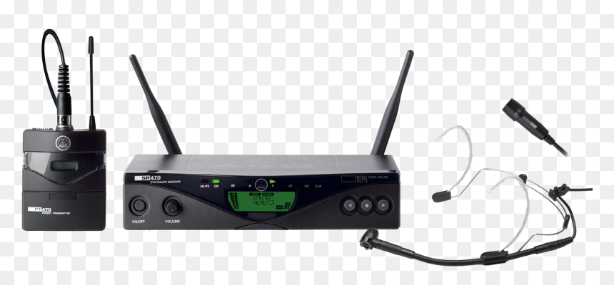 Wms470 Presenter Set Band-8 50mw Eu/us/uk - Wireless Mic Akg, HD Png Download - presenter png