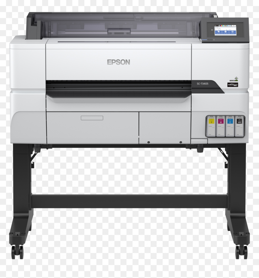 Wireless Printer - 4 Coloring Printer, HD Png Download - black smudge png