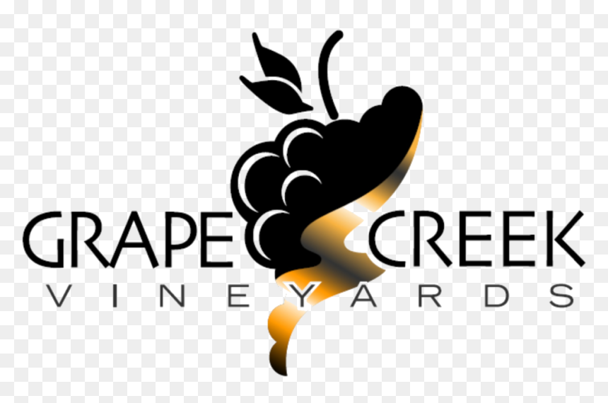 Grape Creek Vineyards Logo, HD Png Download - wine grapes png