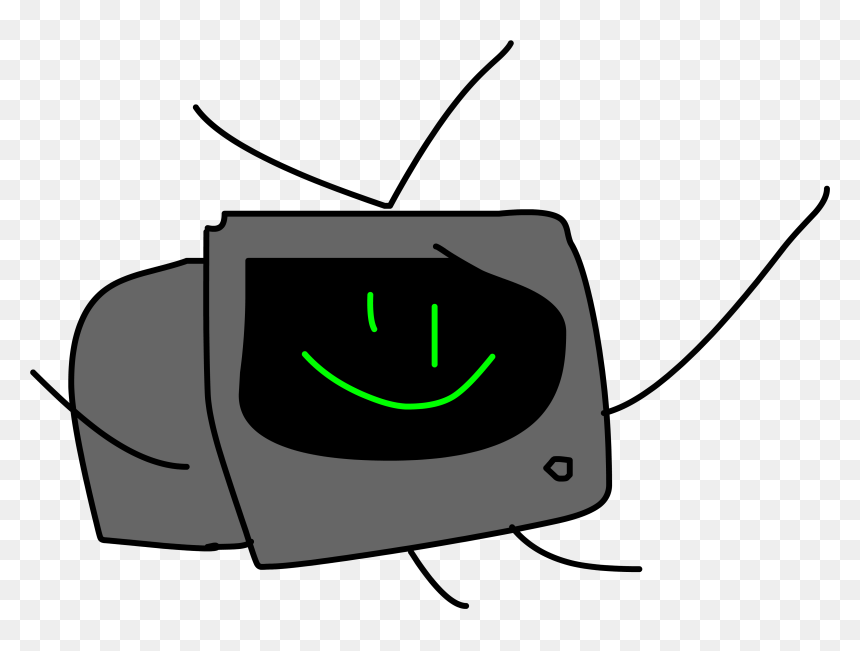 Battle For Dream Island Wiki, HD Png Download - retro television png