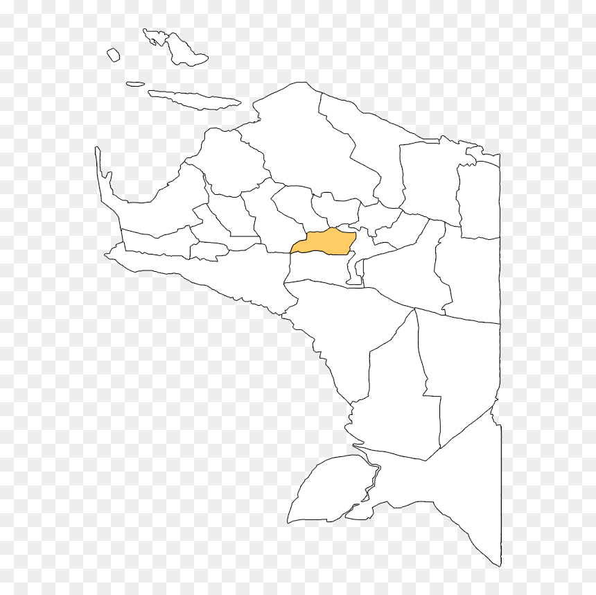 Peta Kabupaten Lanny Jaya - Papua, HD Png Download - peta indonesia png
