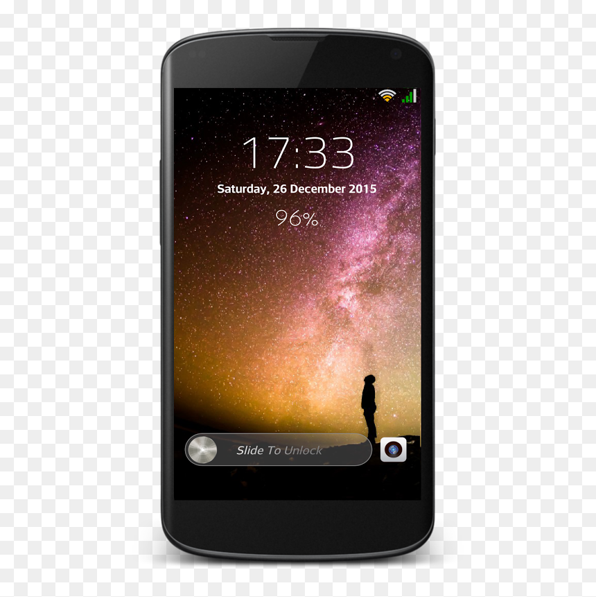 Smartphone, HD Png Download - slide to unlock png