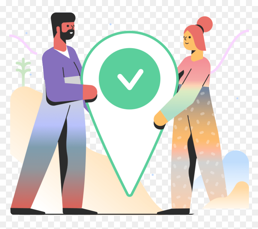 Illustration Localitation Free, HD Png Download - marcos negros png