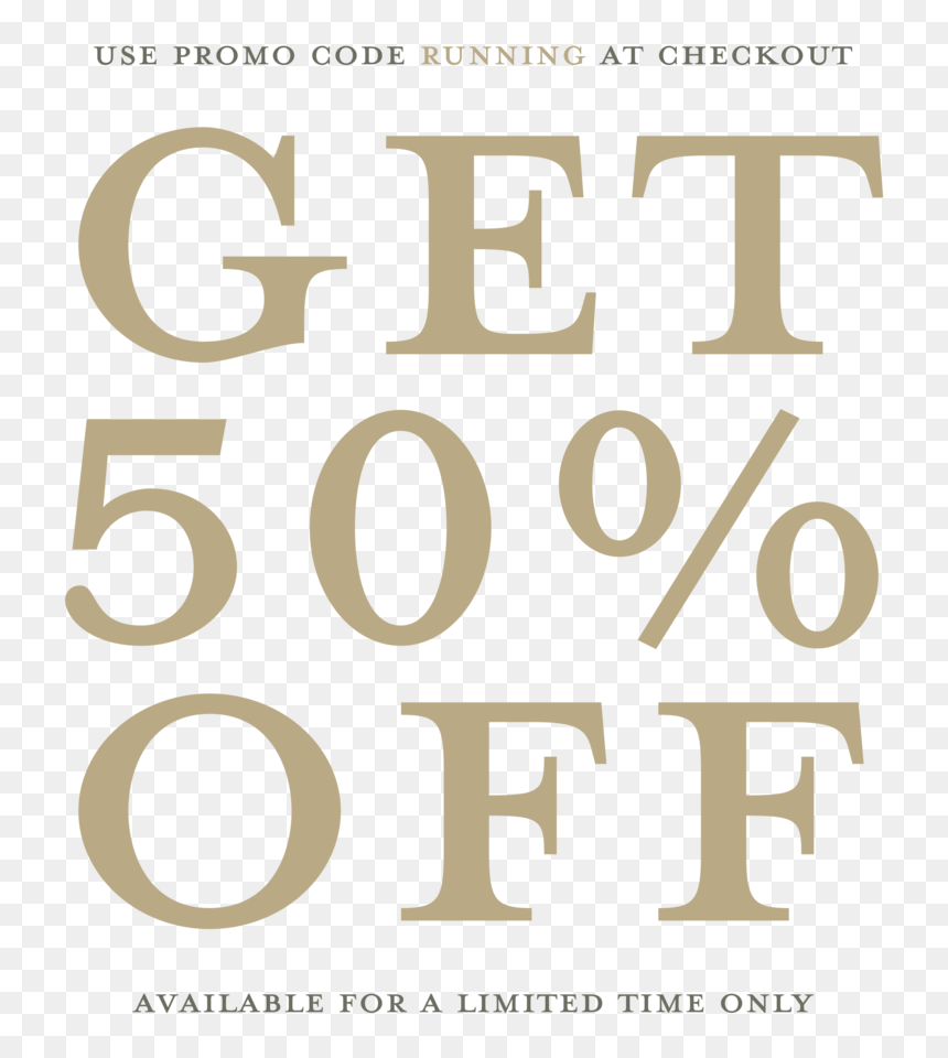 Running-discount - Sato Curry, HD Png Download - 50 off png