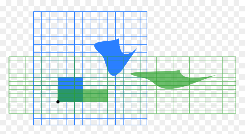 Contracción Geometría, HD Png Download - lineas azules png