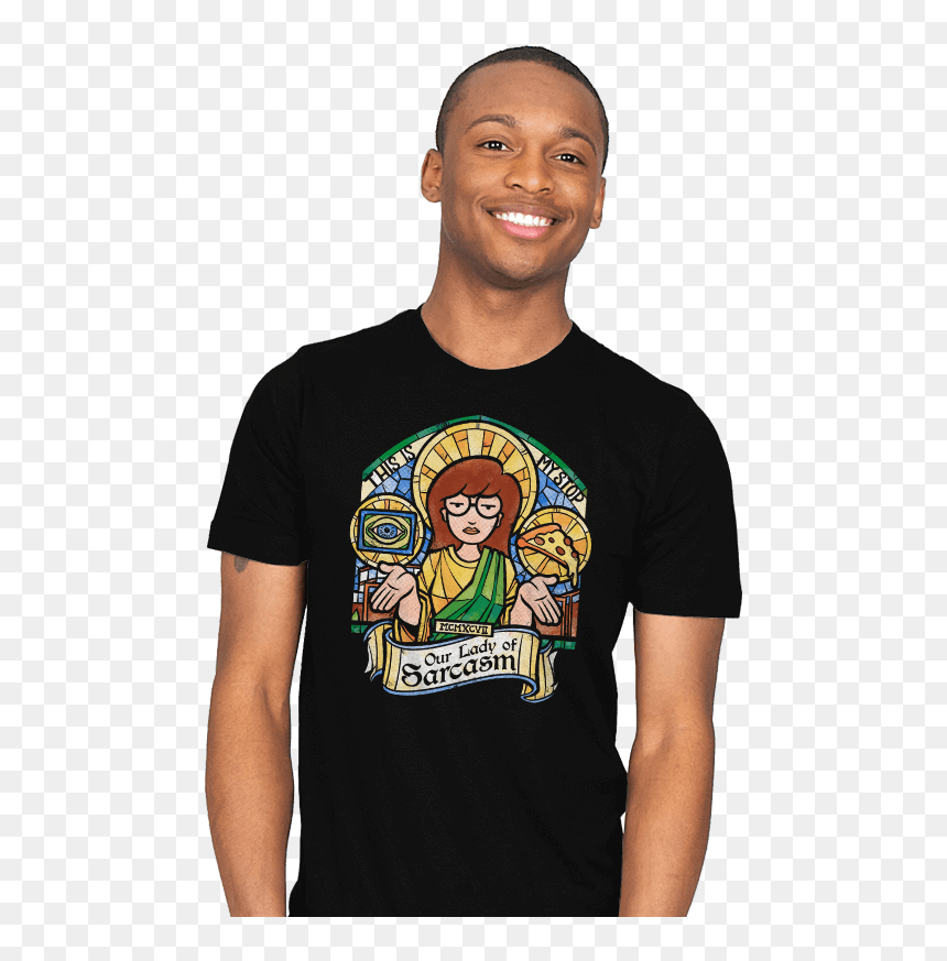 Our Lady Of Sarcasm - Amazing Boy Wonder T Shirt, HD Png Download - cartoon shirt png