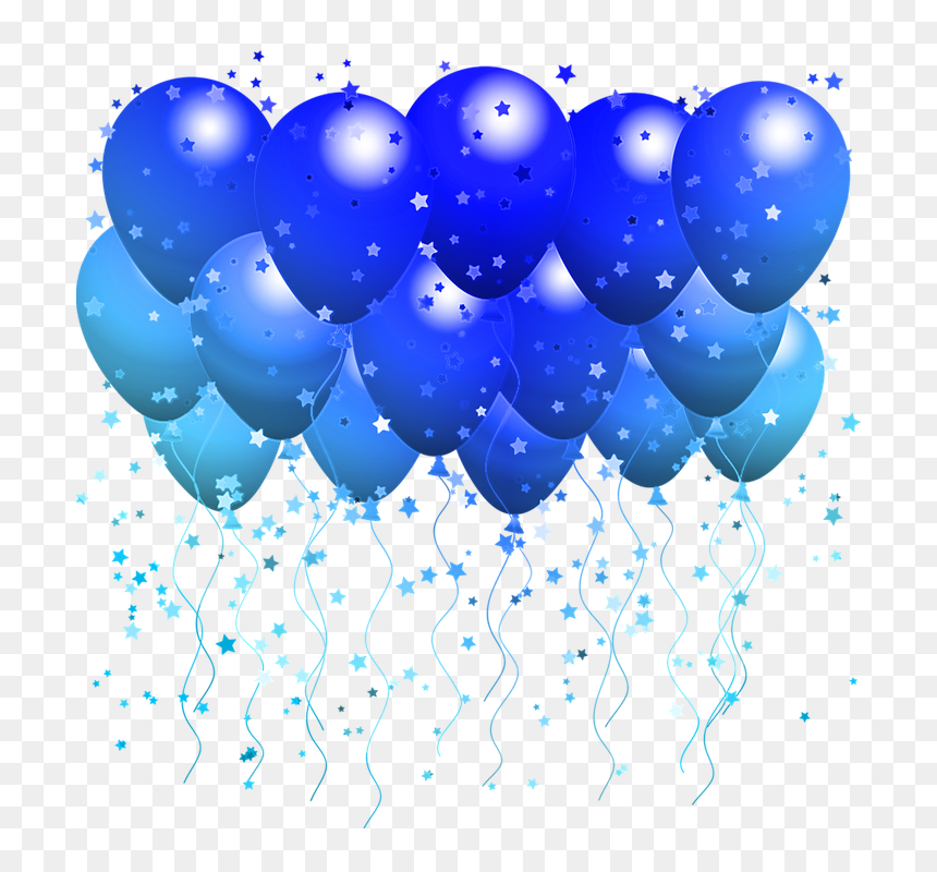 Happy Birthday Balloon Blast, HD Png Download - serpentinas png