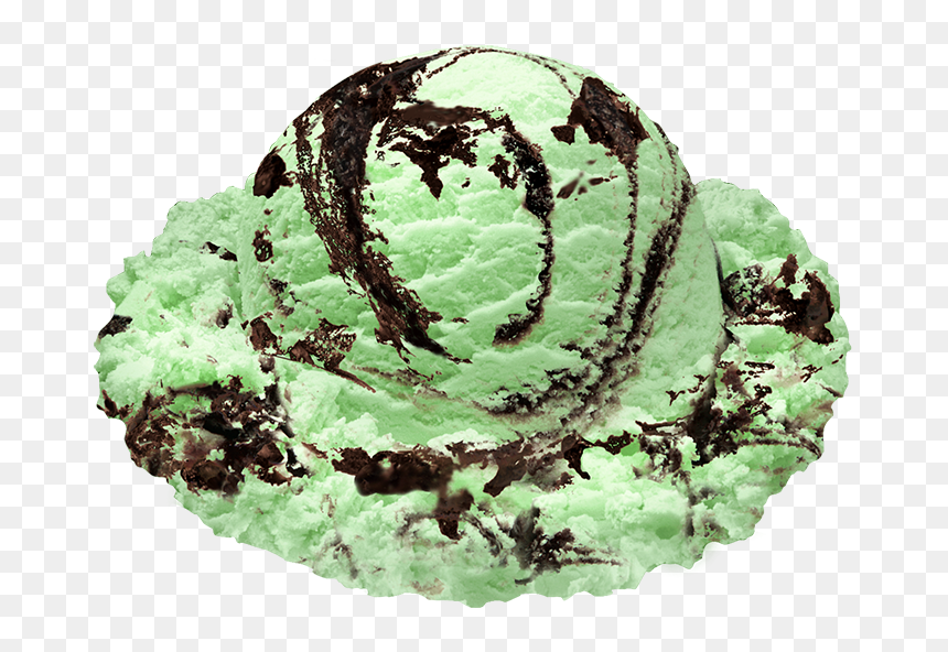 Large Scoop Of Mint Cookie Crumble Non-dairy - Buttercream, HD Png Download - cookie crumbs png