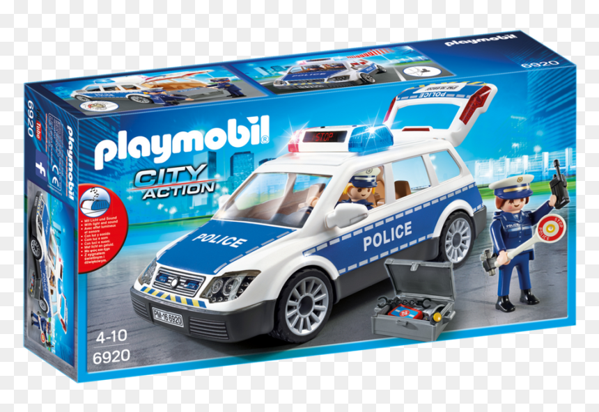 Playmobil Policja 6920, HD Png Download - police light png