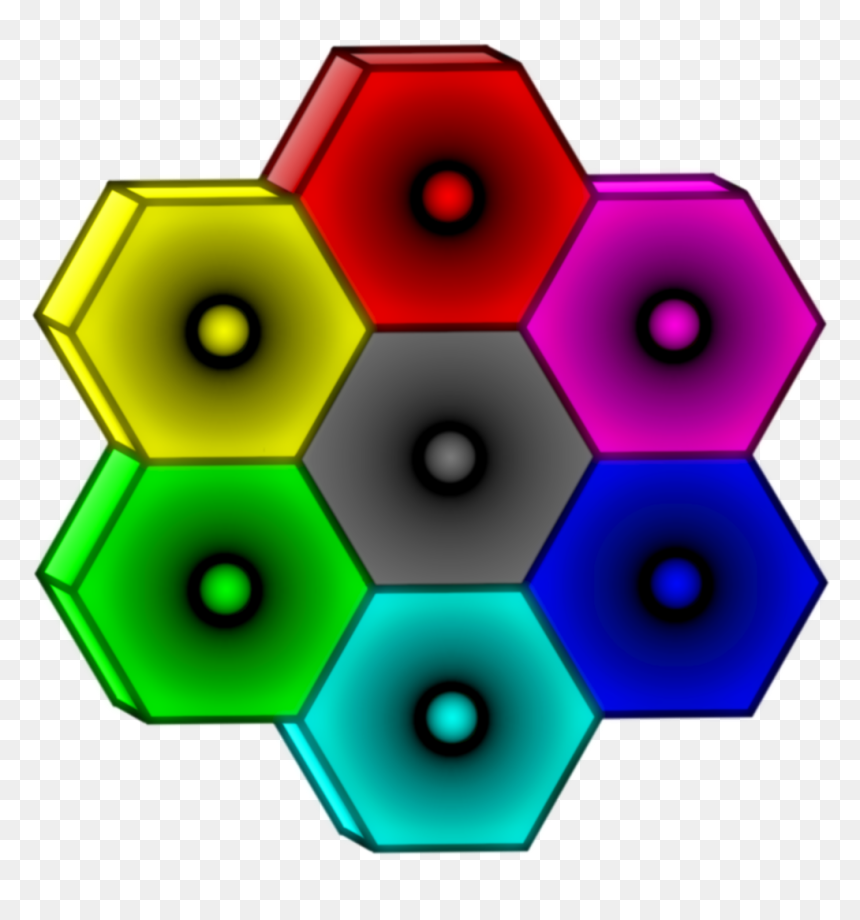 Circle , Png Download - Circle, Transparent Png - hexagons png