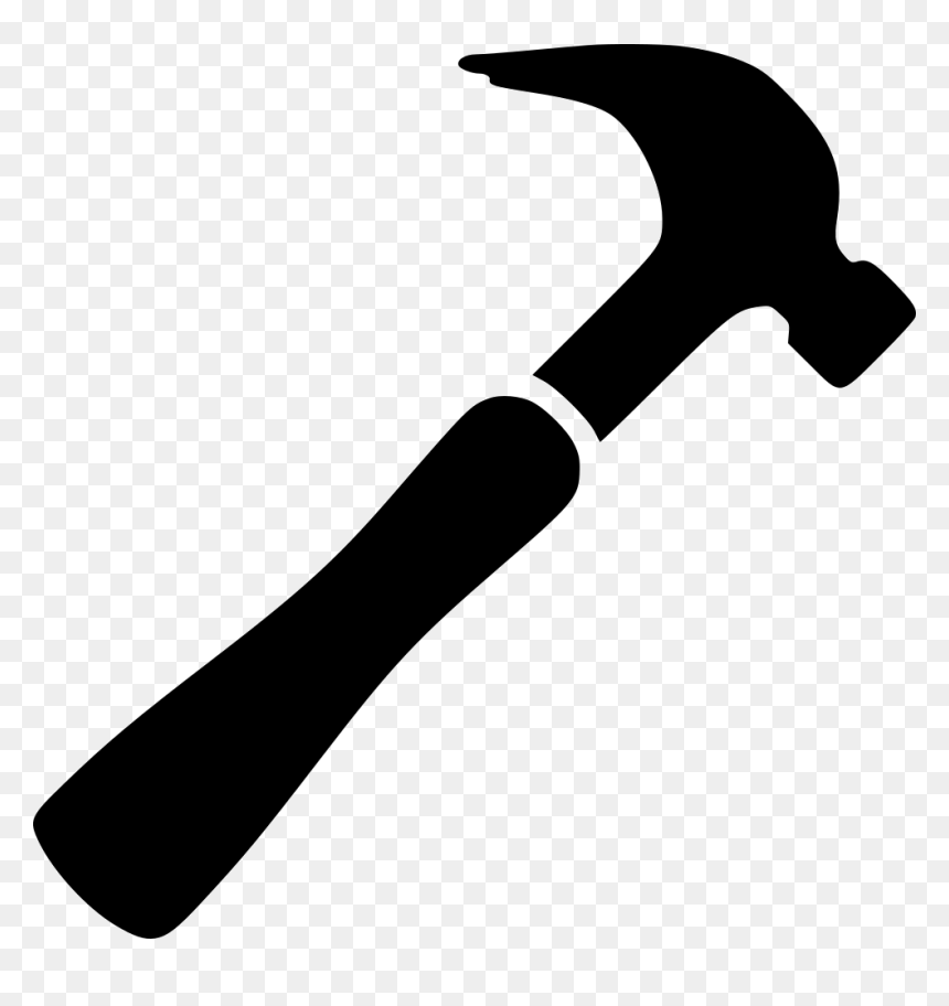 Hammer - Transparent Pickaxe Icon, HD Png Download - hammer vector png