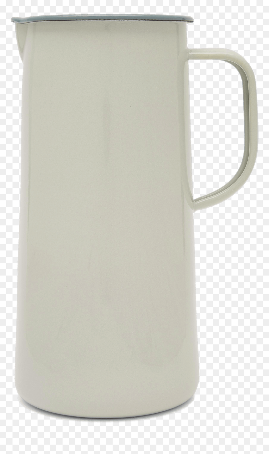 White Enamel Jug - Jug, HD Png Download - pitcher png