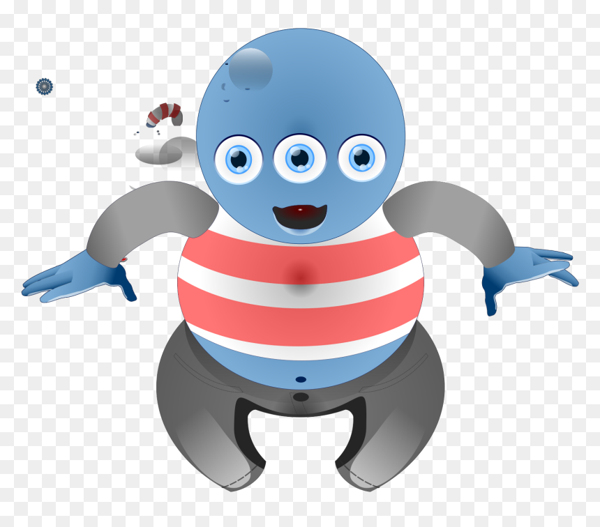 Cartoon, HD Png Download - alien eyes png
