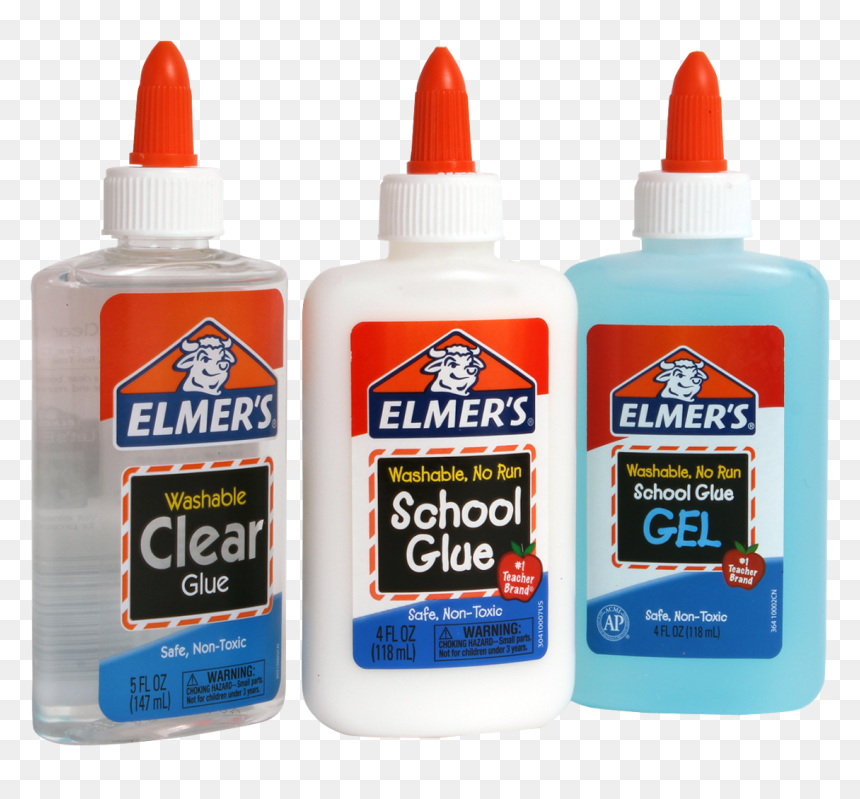 Pour It Out Onto Some Wax Paper Or A Teflon Craft Sheet - Elmer's School Glue 4 Fl Oz, HD Png Download - elmer's glue png