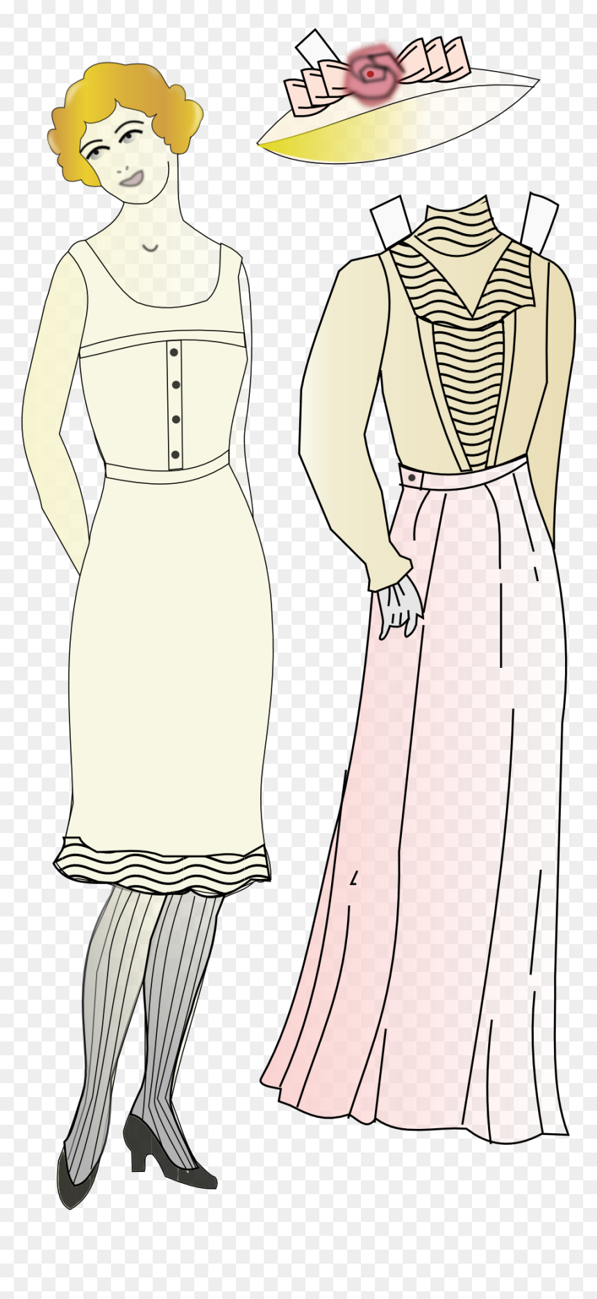 Clothing, HD Png Download - vintage paper png