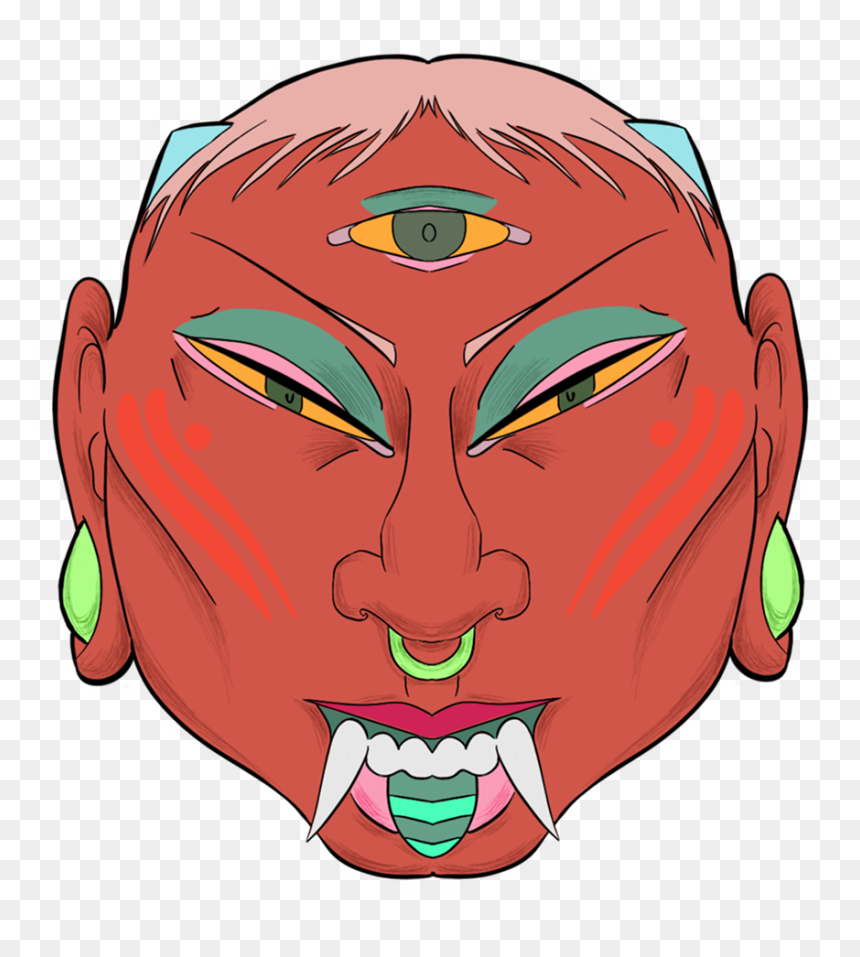 Transparent Demon Eye Png - Cartoon, Png Download - demon eye png