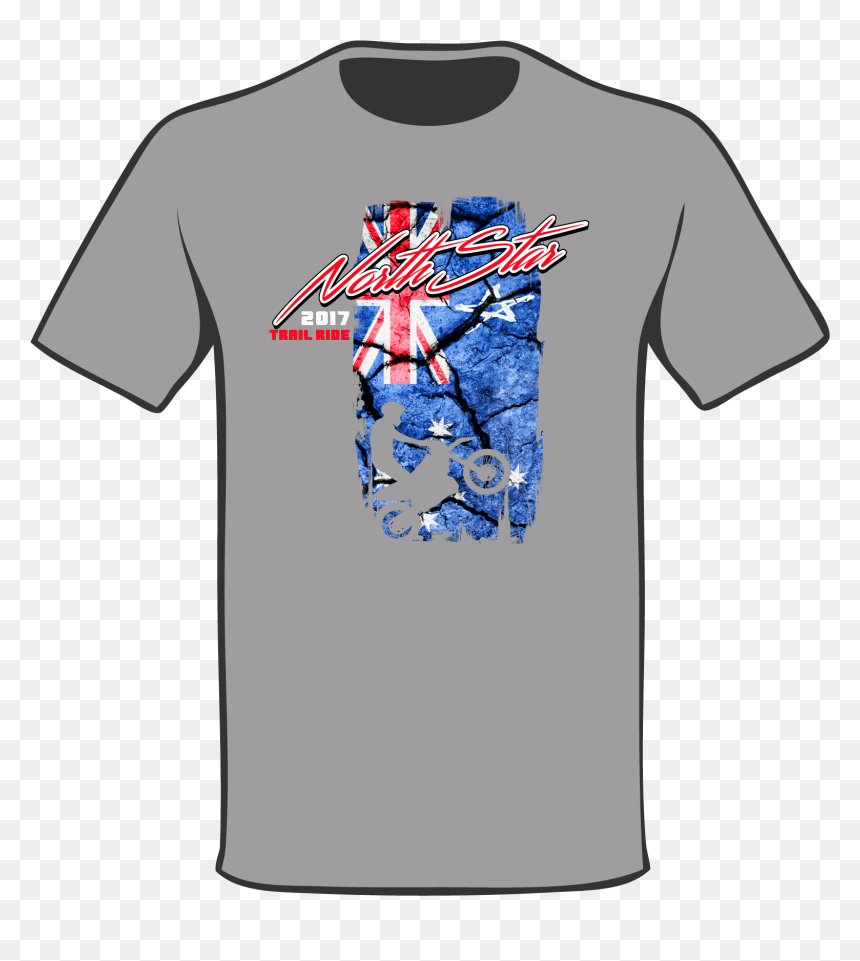2017 North Star Trail Ride T - Active Shirt, HD Png Download - star trail png