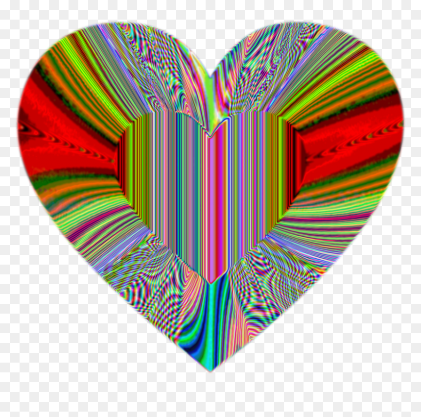 Heart Computer Icons Organ Free Commercial Clipart - Free Psychedelic Png, Transparent Png - heart organ png