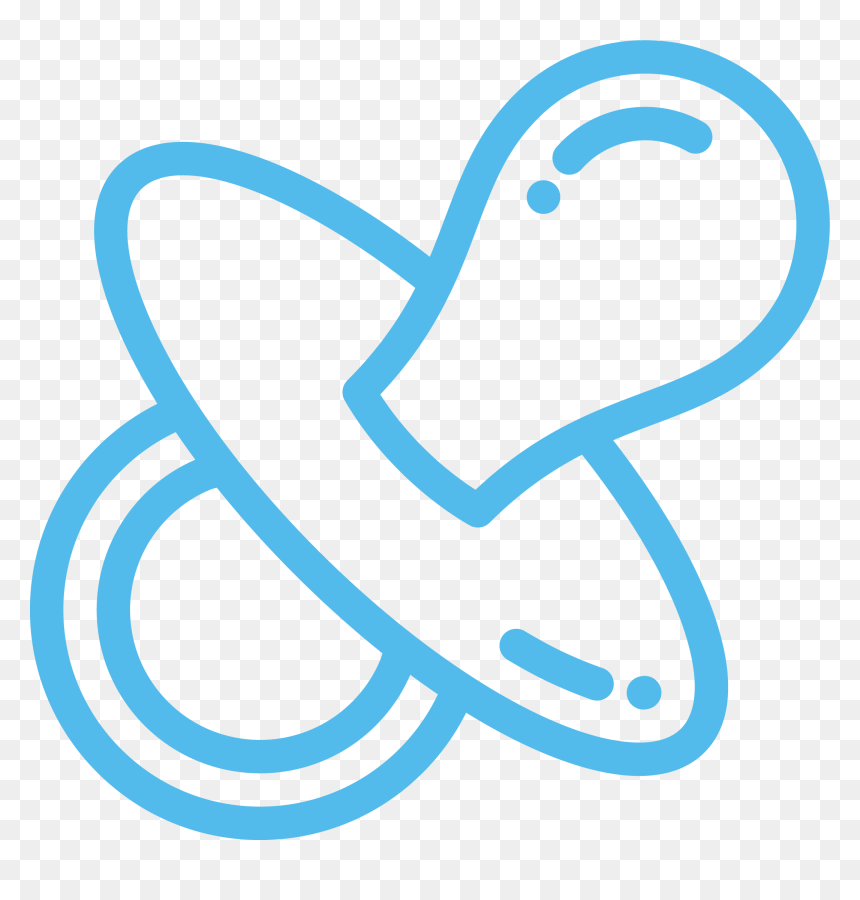 Sign Up For Our Weekly Emails - Clipart Pacifier, HD Png Download - baby pacifier png
