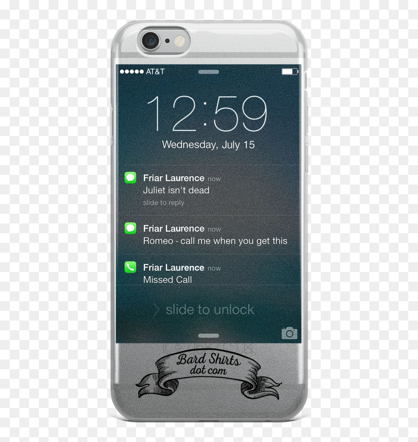 Romeos Iphone, HD Png Download - slide to unlock png