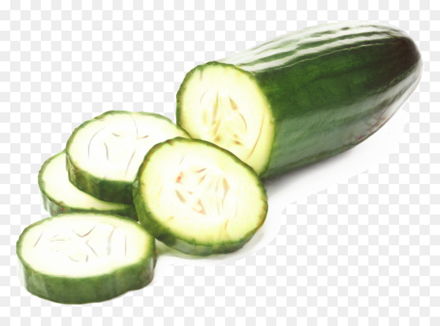 Cucumber Vegetable Food Salad Juice - Transparent Cucumber, HD Png Download - pepino png