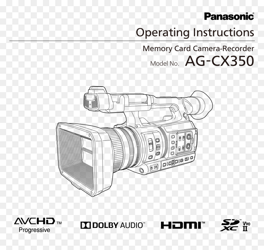 Operating Instructions Ag-cx350 - Samsung, HD Png Download - camera recording screen png