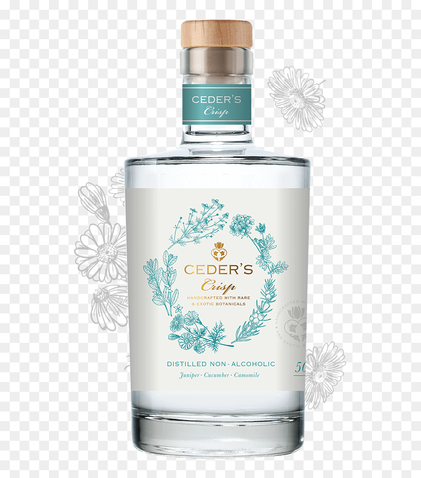 Bottle - Ceders Gin, HD Png Download - alcohol drink png