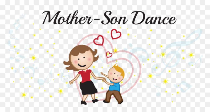 Transparent Mother And Child Png - Mother Son Dance, Png Download - mother and child png