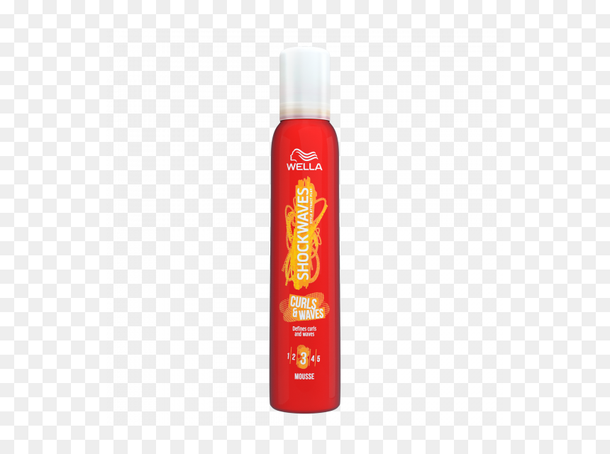 Curls And Waves Mousse 200 Ml - Wella Shockwaves Curls And Waves Mousse, HD Png Download - shockwave effect png